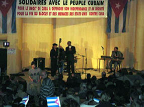 MOVIMIENTO SOCIAL EUROPEO RESPALDA A CUBA